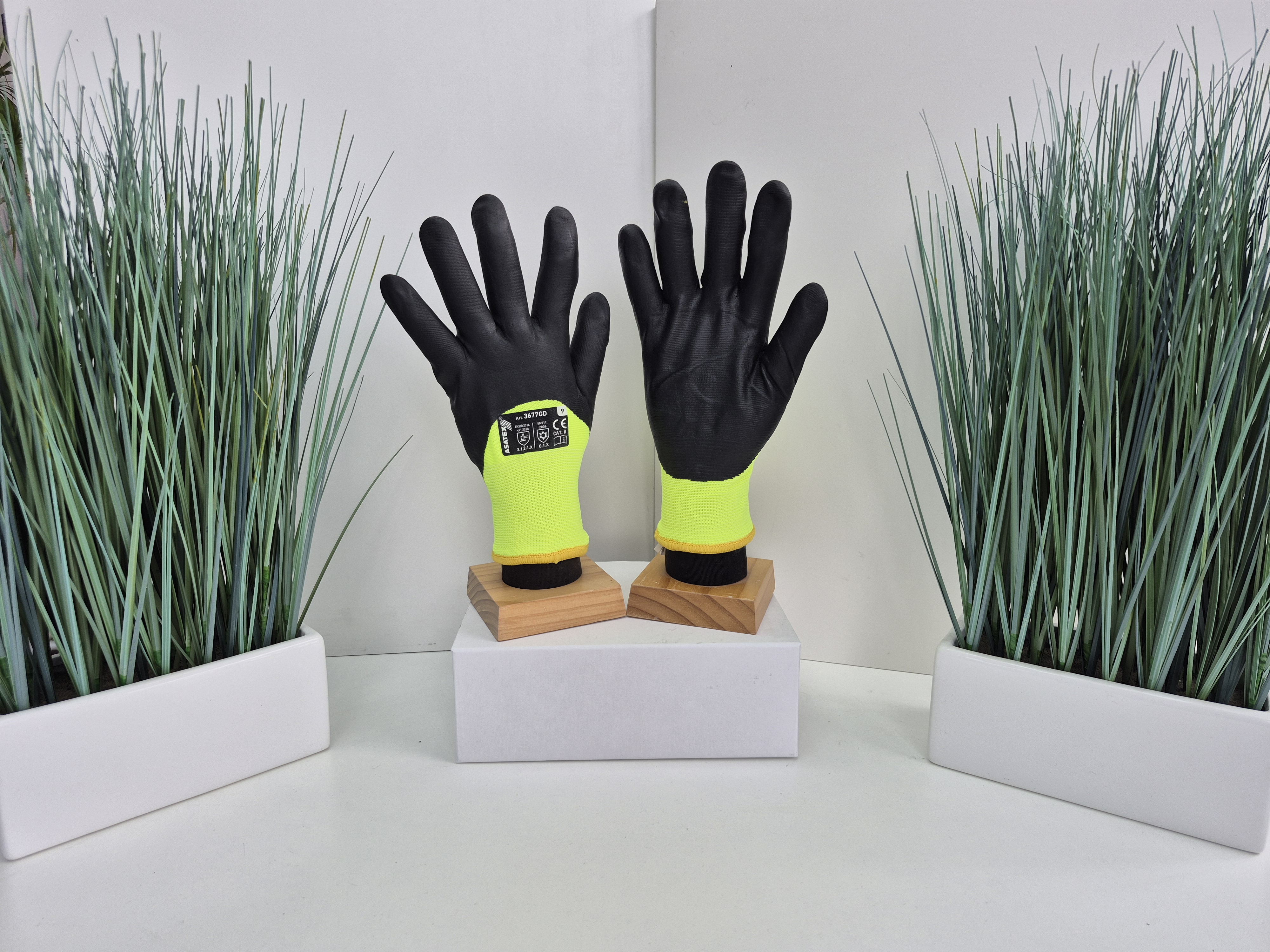 Winterhandschuhe Gelb
