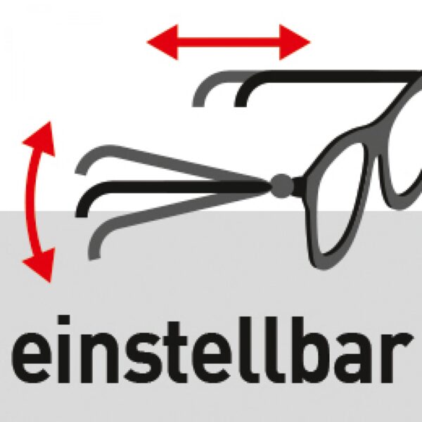 Schutzbrille getönt 12er Box – Bild 3