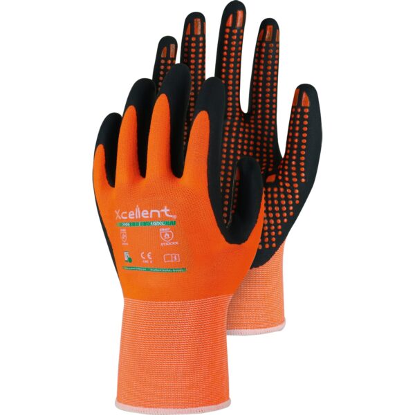 Handschuhe Cut A, Nylon mit Nitril – Bild 1